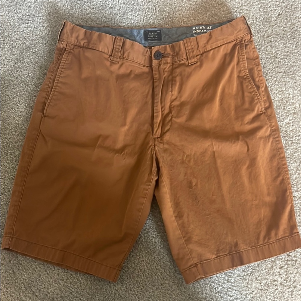 J Crew Stretch Men's Tan Shorts